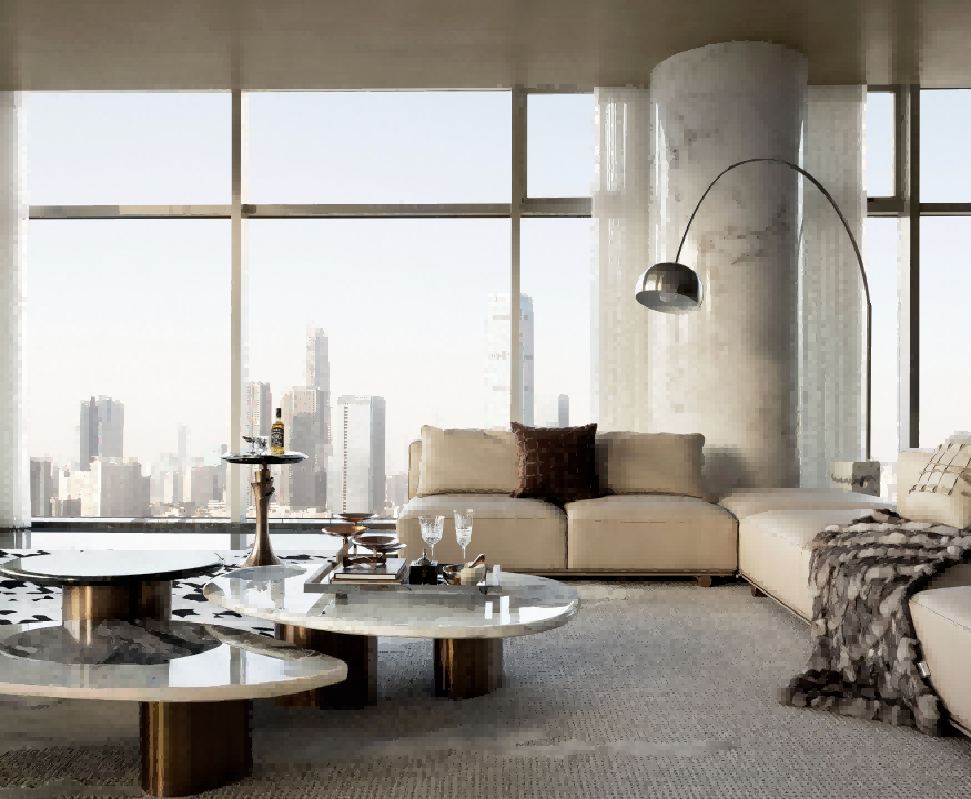 Modern Light Luxury Style Apartment